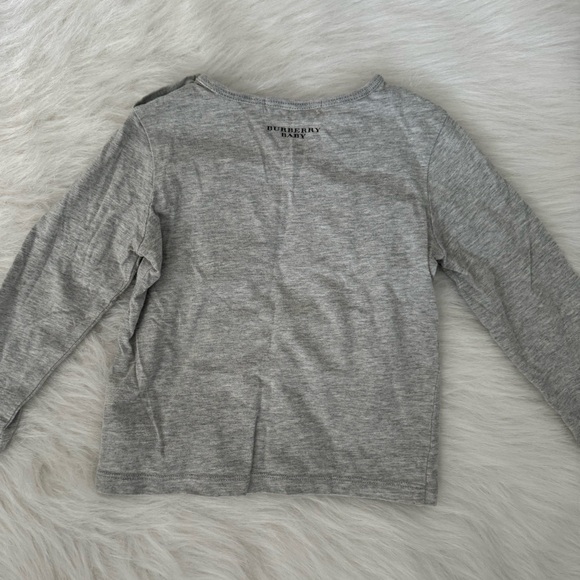 Burberry Baby Long Sleeve T-shirt With London ‘Big Ben’ Print 18M - Picture 4 of 8